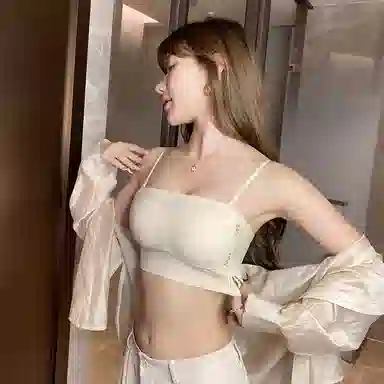 多情猫 字母纯色防走光文胸 女款