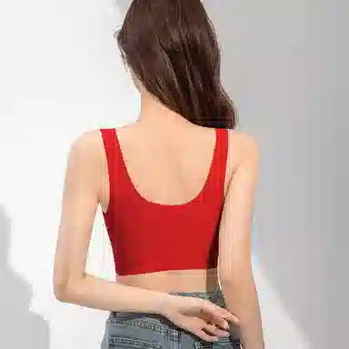 多情猫 无痕美背透气薄杯大胸显小文胸 女款