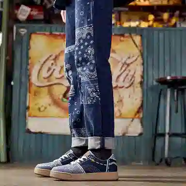 Lee Retro Denim Sneakers