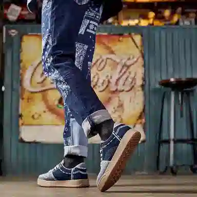 Lee Retro Denim Sneakers