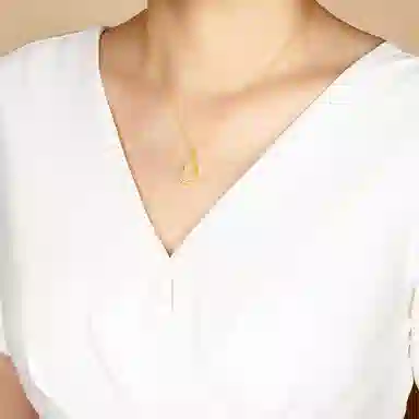 贝戈丽丝 新中式国风吉祥如意福禄双全白月光小葫芦项坠 温润大气清冷感简约显白气质 长辈  #好运天然 玉髓 项链 男女同款情侣款