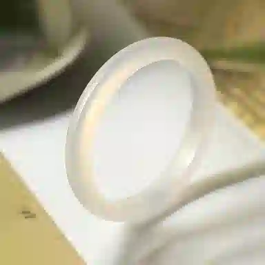 贝戈丽丝 白月光荔枝冻 国潮新中式优雅古风汉服精致传承设计感  古色古香水润清透 玉髓 手镯 女款