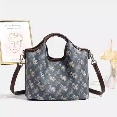 PESASRIE Blue Handbag