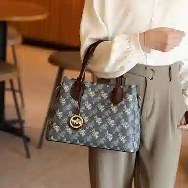 PESASRIE Tote Bag Blue