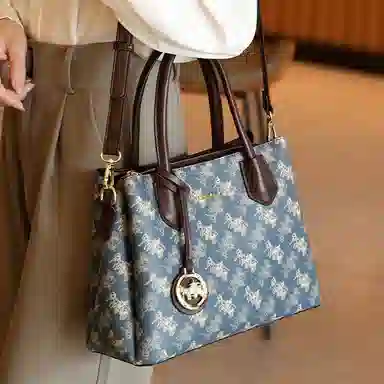 PESASRIE Tote Bag Blue