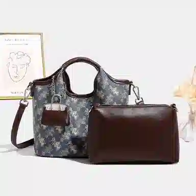 PESASRIE Blue Handbag