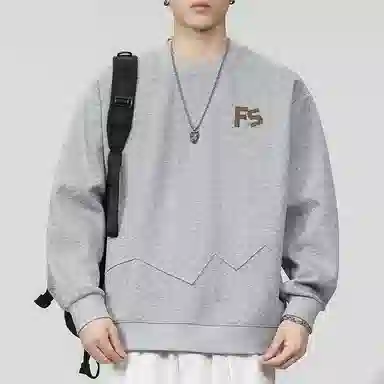 赞仕 潮牌美式宽松高级感卫衣 男女同款