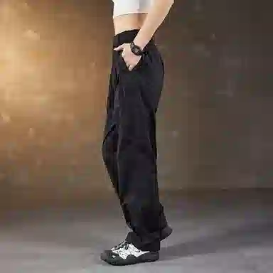 赞仕 机能工装裤直筒纯色百搭宽松潮牌多口袋长裤子休闲裤 男女同款