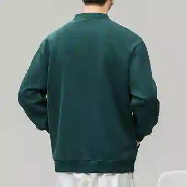 赞仕 美式时尚百搭长袖卫衣 男款