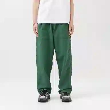 赞仕 纯色百搭简约宽松休闲裤 男女同款