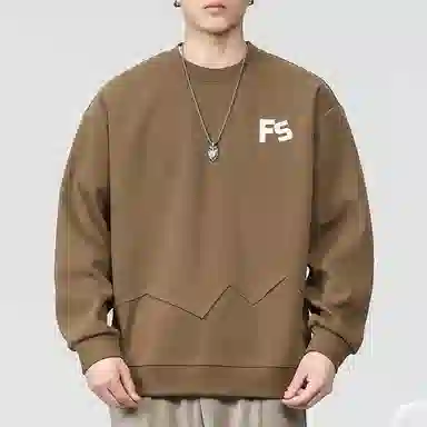 赞仕 潮牌美式宽松高级感卫衣 男女同款