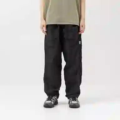 赞仕 纯色百搭简约宽松休闲裤 男女同款