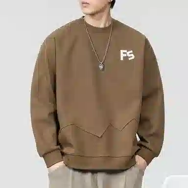 赞仕 潮牌美式宽松高级感卫衣 男女同款