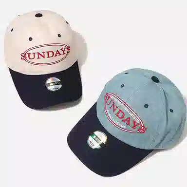 杨同学 美式大头围 棉 鸭舌帽 男女同款情侣款