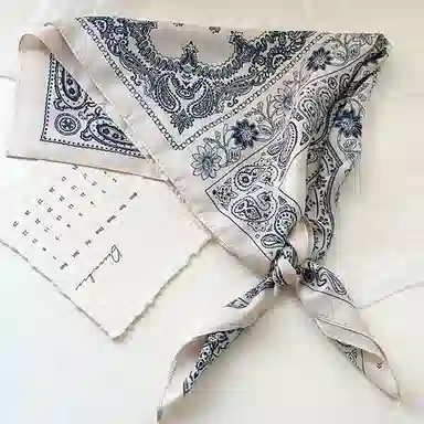 杨同学 高级感潮 丝巾 女款