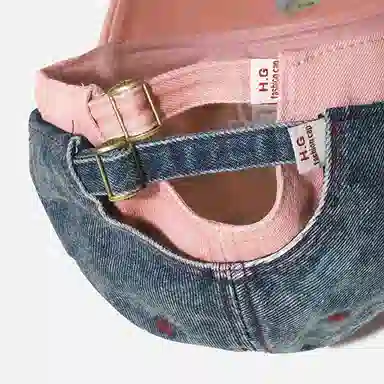 杨同学 大头围显脸小舒适 棉 鸭舌帽 男女同款情侣款