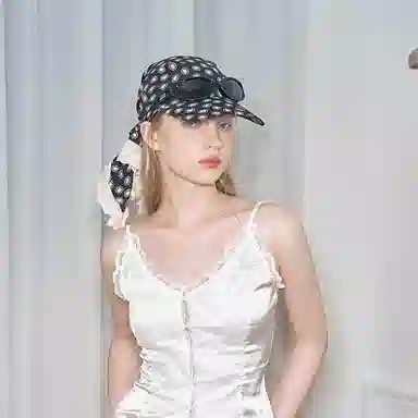 杨同学 潮酷遮阳头巾 涤棉 鸭舌帽 女款