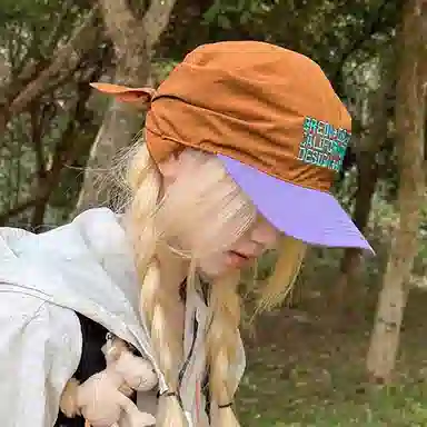 杨同学 杨同学文艺显瘦遮阳 腈纶 鸭舌帽 男女同款情侣款