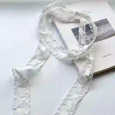 杨同学 蕾丝长条 聚酯纤维 丝巾 女款