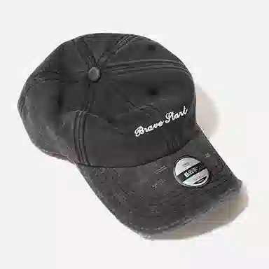 杨同学 简约刺绣 棉 鸭舌帽 男女同款情侣款