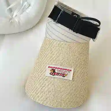 杨同学 防紫外线百搭 草编 防晒帽 女款