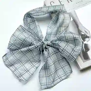 杨同学 春夏韩国设计长条 涤纶 丝巾 女款