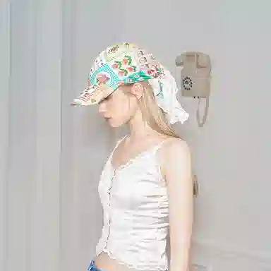 杨同学 法式遮阳 涤棉 鸭舌帽 女款