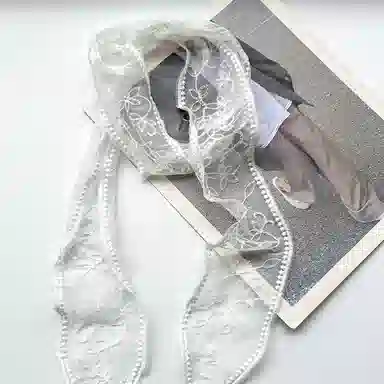 杨同学 蕾丝百搭 丝巾 女款