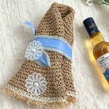 杨同学 法式度假时尚百搭 纸草 防晒帽 女款