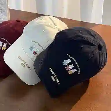 杨同学 杨同学大脸显脸小太阳帽 棉 鸭舌帽 男女同款情侣款