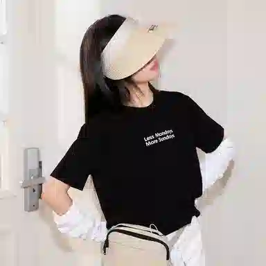 杨同学 防紫外线百搭 草编 防晒帽 女款