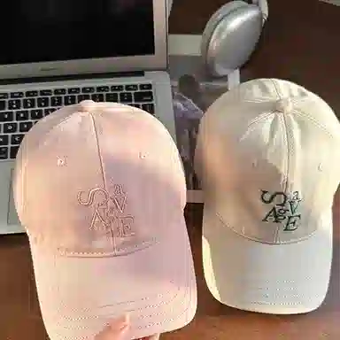 杨同学 帽檐防晒帽 棉 鸭舌帽 男女同款情侣款