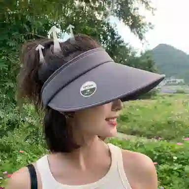 杨同学 可卷冰丝空顶帽 锦纶 防晒帽 男女同款情侣款