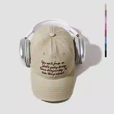 杨同学 夏季遮阳帽 棉 鸭舌帽 男女同款情侣款