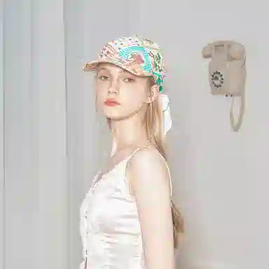 杨同学 法式遮阳 涤棉 鸭舌帽 女款