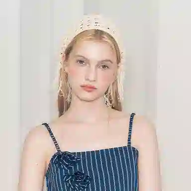 杨同学 田园风 棉线 头巾 女款