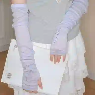 杨同学 户外防紫外线 莱赛尔 防晒袖 女款