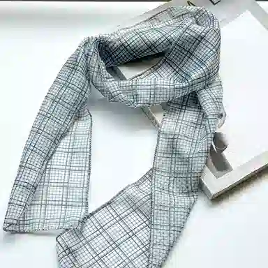 杨同学 春夏韩国设计长条 涤纶 丝巾 女款