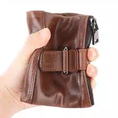 DOSRFINI Multi-Card Anti-Theft Leather Wallet