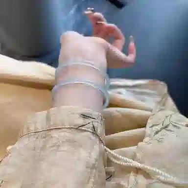 御龙镜 荔枝冻新中式古风一步一响清冷感优雅温柔天蓝色清透莹润温婉双圈美人条 玉髓 玉石手镯 女款