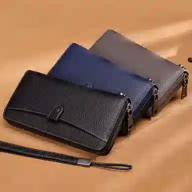 Difenise Vintage Large Capacity Leather Wallet