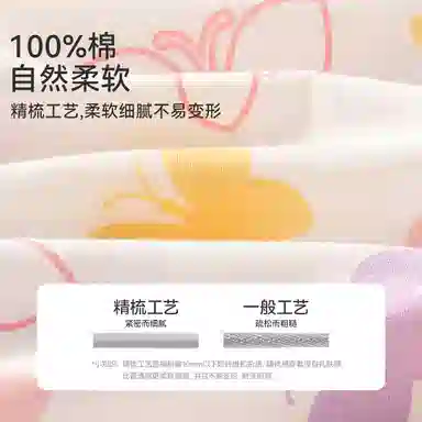 红豆家居服 满印亲肤柔软时尚 白色中小童