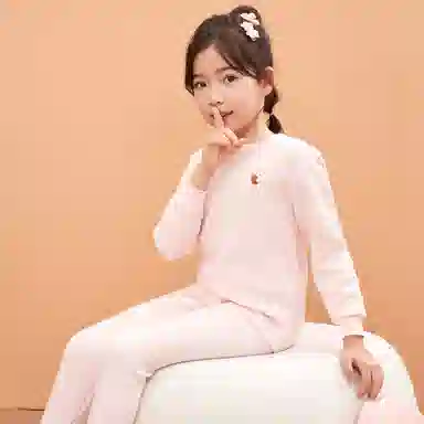 红豆 百搭舒适亲肤柔软简约大方保暖套装青少年