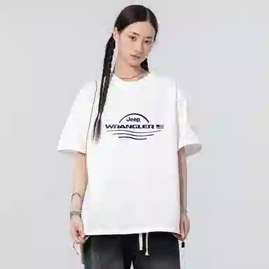 Jeep Logo Print T-Shirt