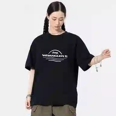 Jeep Logo Print T-Shirt