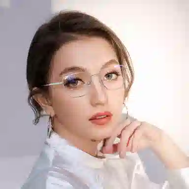 【联系客服可配度数】 苍木优品 超轻纯钛近视眼镜框抗防蓝光辐射可配度数变色平光眼睛 β钛 方形 光学 男女同款情侣款