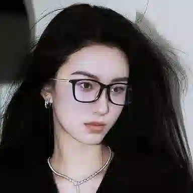 【联系客服可配度数】 苍木优品 专业近视眼镜框超轻黑框小框 β钛 方形 光学镜架 男女同款情侣款