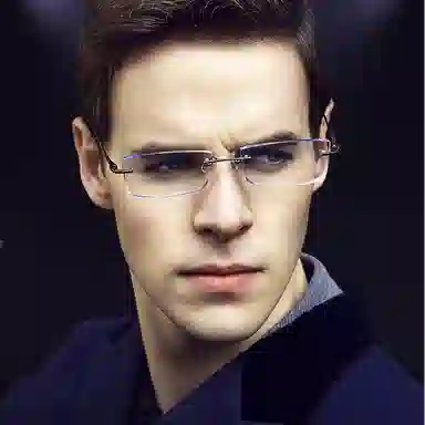 Cangmu Youpin Titanium Rimless Glasses