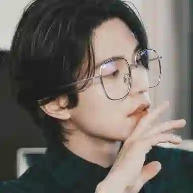 【联系客服可选配镜套餐】 苍木优品 近视眼镜可配度数防蓝光大脸大框圆脸超轻方框变色眼睛 功能性眼镜 男女同款情侣款