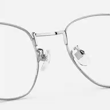 苍木优品 高端设计近视眼镜防蓝光超轻 β钛 不规则形 光学镜架 男女同款情侣款